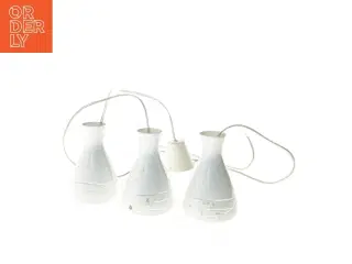 Hvide pendellamper