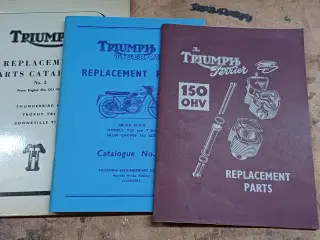 TRIUMPH Reservedelsbøger