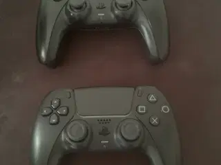 2 stk Playstation 5 controller sorte