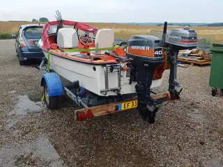 Båd askelade 40hp 