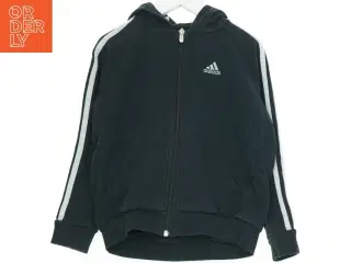 Adidas hættetrøje med lynlås (str. 128 cm)