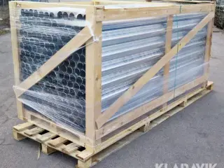 Zink nedløbsrør 100 styk