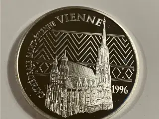 100 Francs / 15 Euro 1996 France - St. Stephen's Cathedral, Vienna