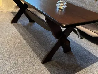 Sofabord i teaktræ