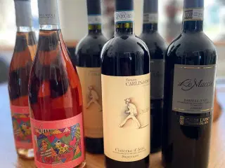 Vin smagskasse (Italiensk)