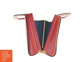 Rød retro beautibox (str. 35 x 24 x 15 cm)