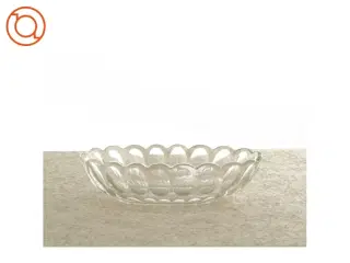Skål i glas (str. 13 x 9 cm)