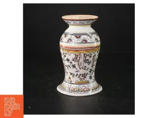 Håndmalet keramikvase (str. 16 cm)