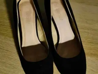 Flotte læder/ruskind Pumps