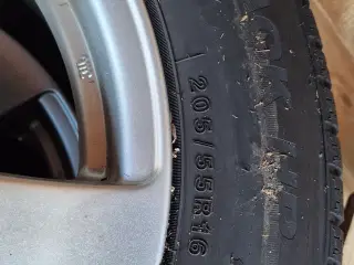 Vinterdæk på alufælge