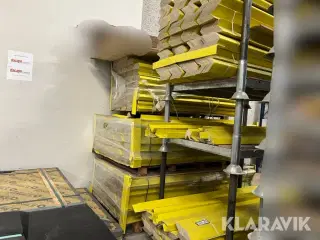 Pap afskærmninger / hjørneprofiler 6 paller