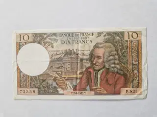 10 Francs France 1972