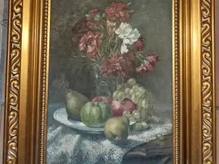 ANTIK BLOMSTERMALERI -- ( E. Vellerup ??)