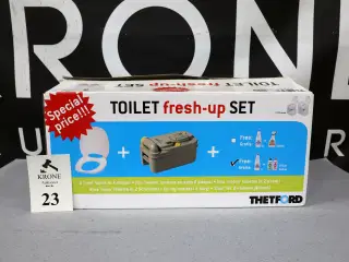 Thetford toilet fresh-up sæt C200, ubrugt. 