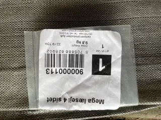 4 fløjet læsejl + havedør