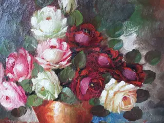 SIGRID FISCHER ( ? - 1936 ) oliemaleri