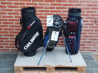 3 stk Golfbags 