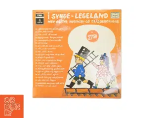 I Synger-Legeland vinylplade fra Odeon