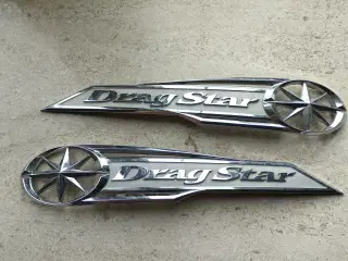 2 Tank emblemer til Yamaha Dragstar