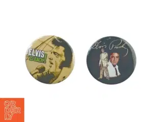 Badge med Elvis Presley (str. 5 cm)