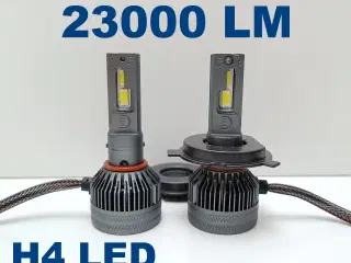NY! 23000LM Stærk H4 LED Pærer / Bulbs