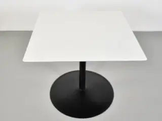 Cafébord i hvid og sort