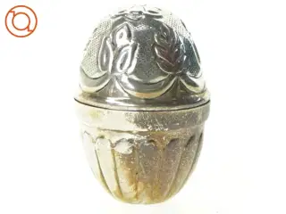 Pynte æg i metal (str. 7 x 5 cm)