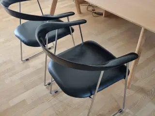 Spisebordsstole 6 stk Ansager Armchairs 1980