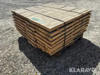 Lægter i længder af 52 centimeter fyr/gran