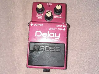 Boss DM-3 vintage delay analog
