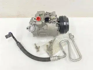 Klima-kompressor Renoveret inkl. Slange. C50610 BMW E39