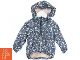 Blomstret børnejakke med hætte fra H&M (str. 68)