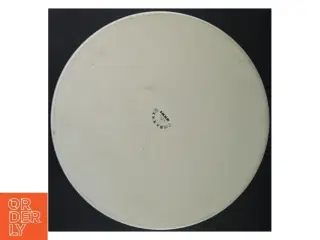 Stor rund hvid kage/tapastallerken fra IKEA (str. Ø 37 cm)