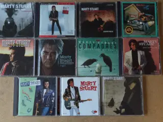 .MARTY  STUART  CDer sælges stykvis               