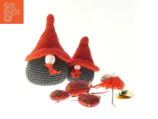 Hæklede nisser og julepynt