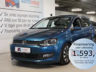 VW Polo 1,0 TSI BlueMotion 95HK 5d