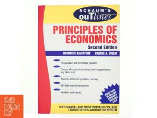 Schaum's Outline of Principles of Economics af Dominick Salvatore, Eugene A. Diulio (Bog)