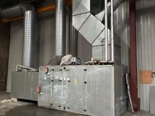 Ventilation anlæg industri 