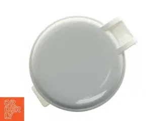 Hvid affaldsspand med sort inderspand fra Jysk (str. 20x15 cm)