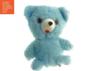 Blå bamse (str. 15 x 11 cm)