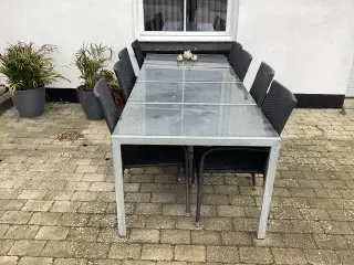 Granit Havebord sæt
