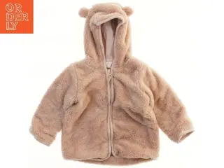 Plysset jakke med hætte og ører fra H&M (str. 74)