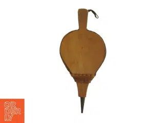 Gammel pejs blæsebælg (str. 44 cm)