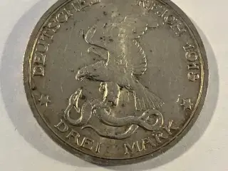 Drei Mark 1913 Germany