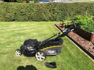 texas plæneklipper bioklip og elstart