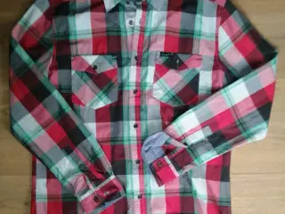 WRANGLER, TERNET SKJORTE, STR. M, I FLOT STAND