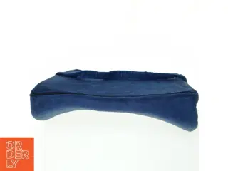 Ergonomisk formet Lænde Pude med aftageligt vaskbart velour betræk og sele til fastholdelse (str. 36 x 32 x 11 cm)