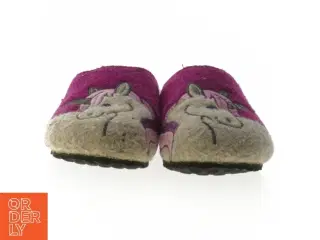 Børne-slippers str. 31 med enhjørning motiv fra Lindenbaum (str. 31 )