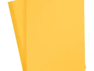 Karton, A4, ark 210x297 mm, 180 g, solgul, 20ark/ 1 pk.