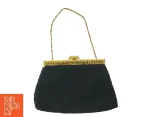 Elegant vintage taske med guldkæde (str. 25x17 cm)